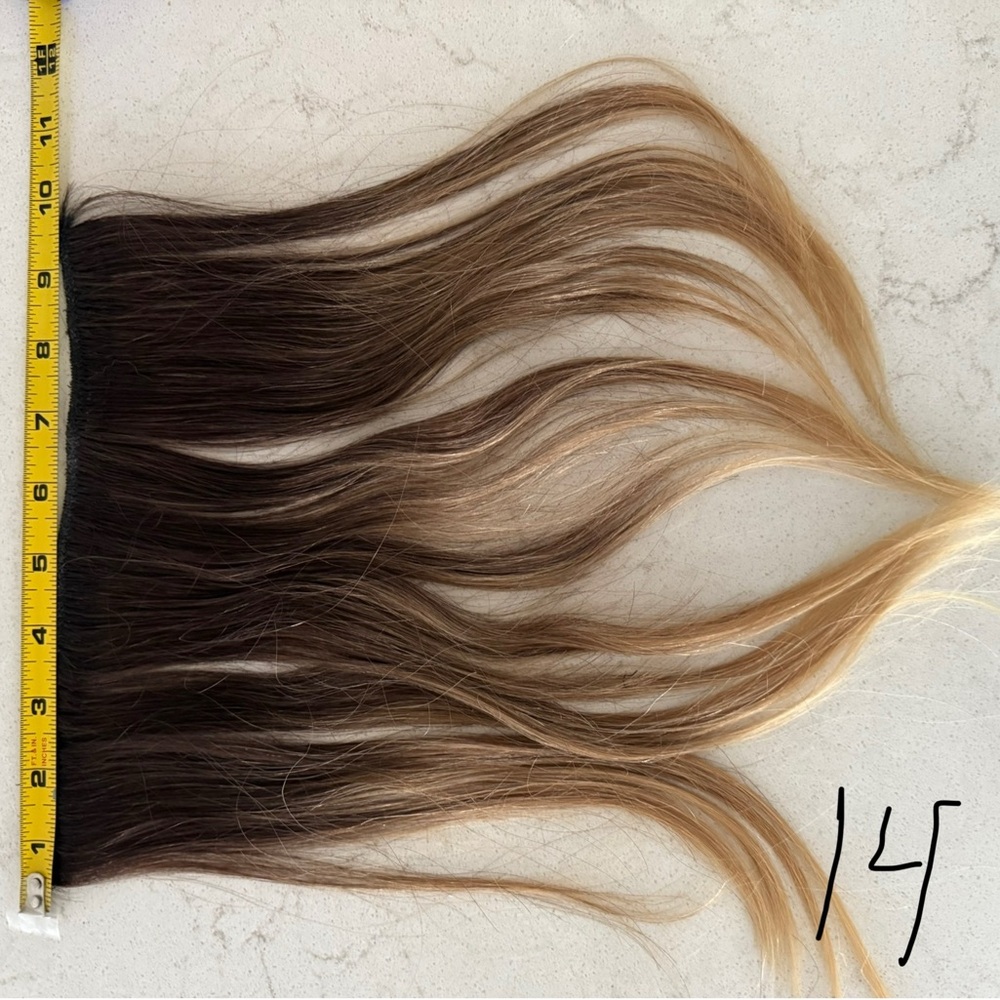 Ombre Brown and Blonde Hair Extensions
